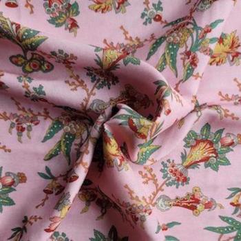 Preview: Dutch Heritage - Fèline Pink Rayon
